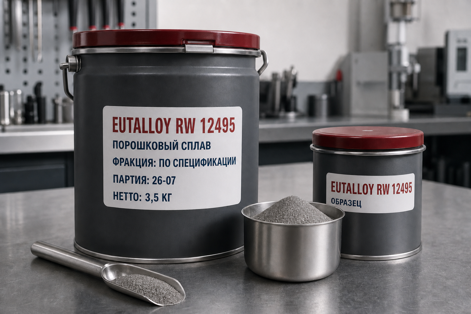 Порошковый сплав Eutalloy RW 12495 (упак. 3,5 кг), Castolin